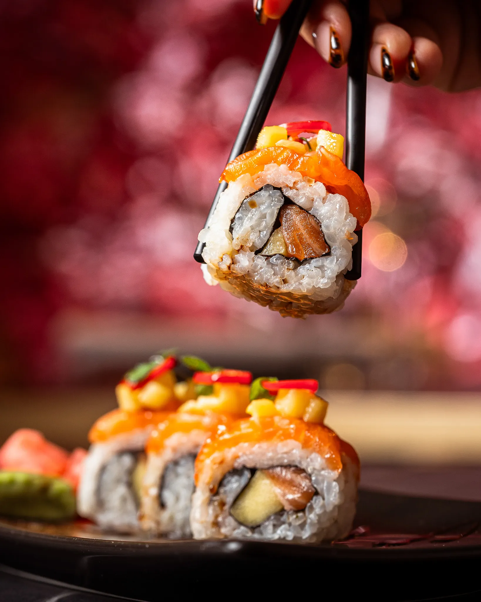 Salmon Samba Sushi Roll