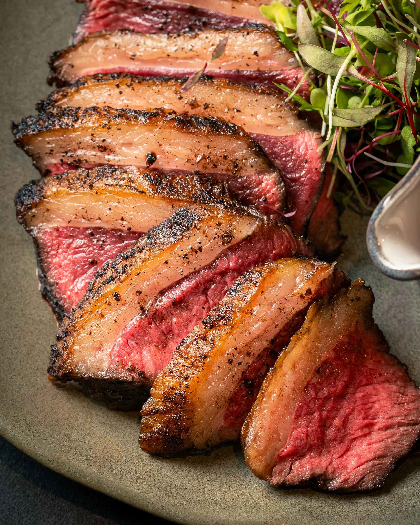 Sliced Wagyu F1 Picanha Steak