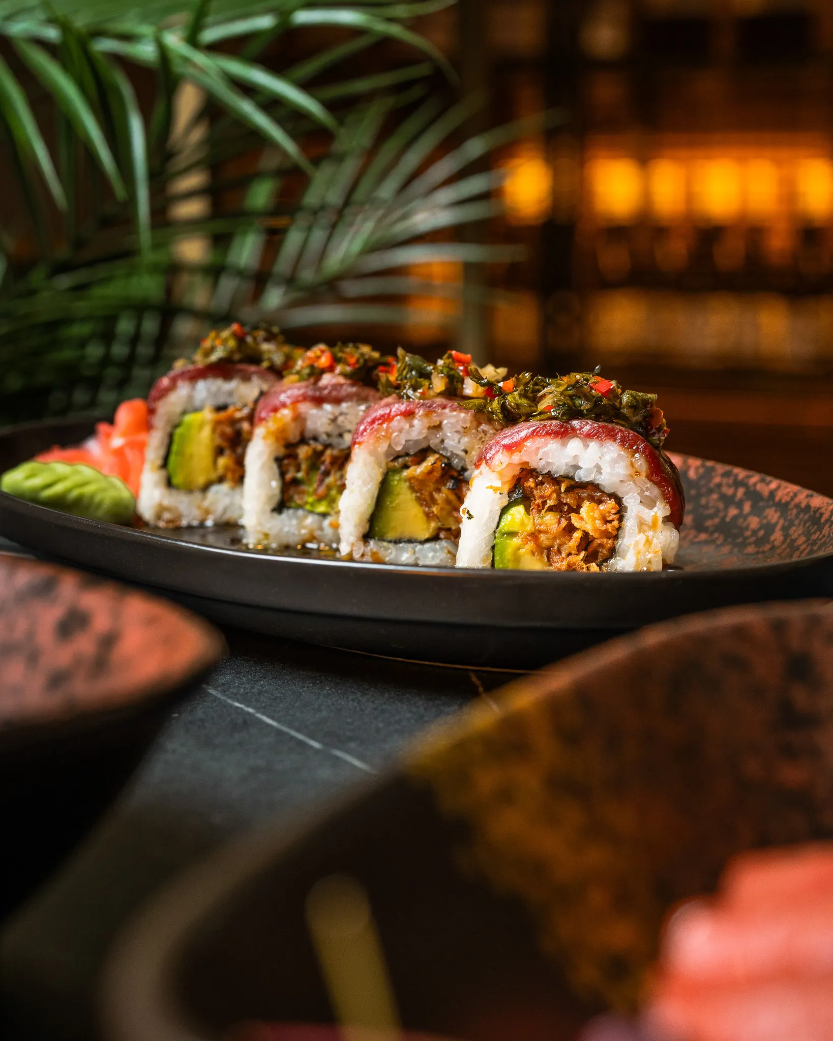 Fillet Fire Sushi Roll