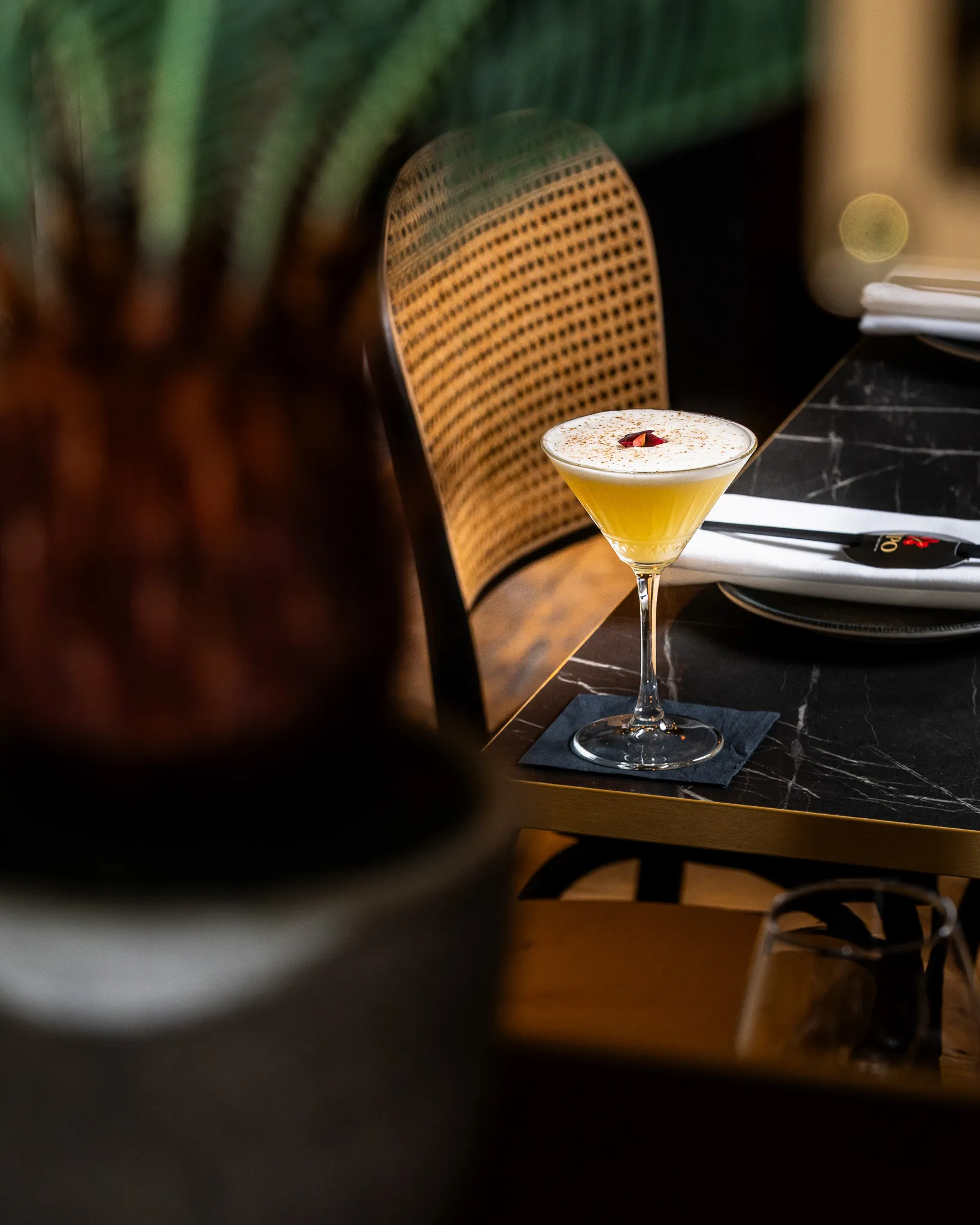 Yuzu & Ginger Martini
