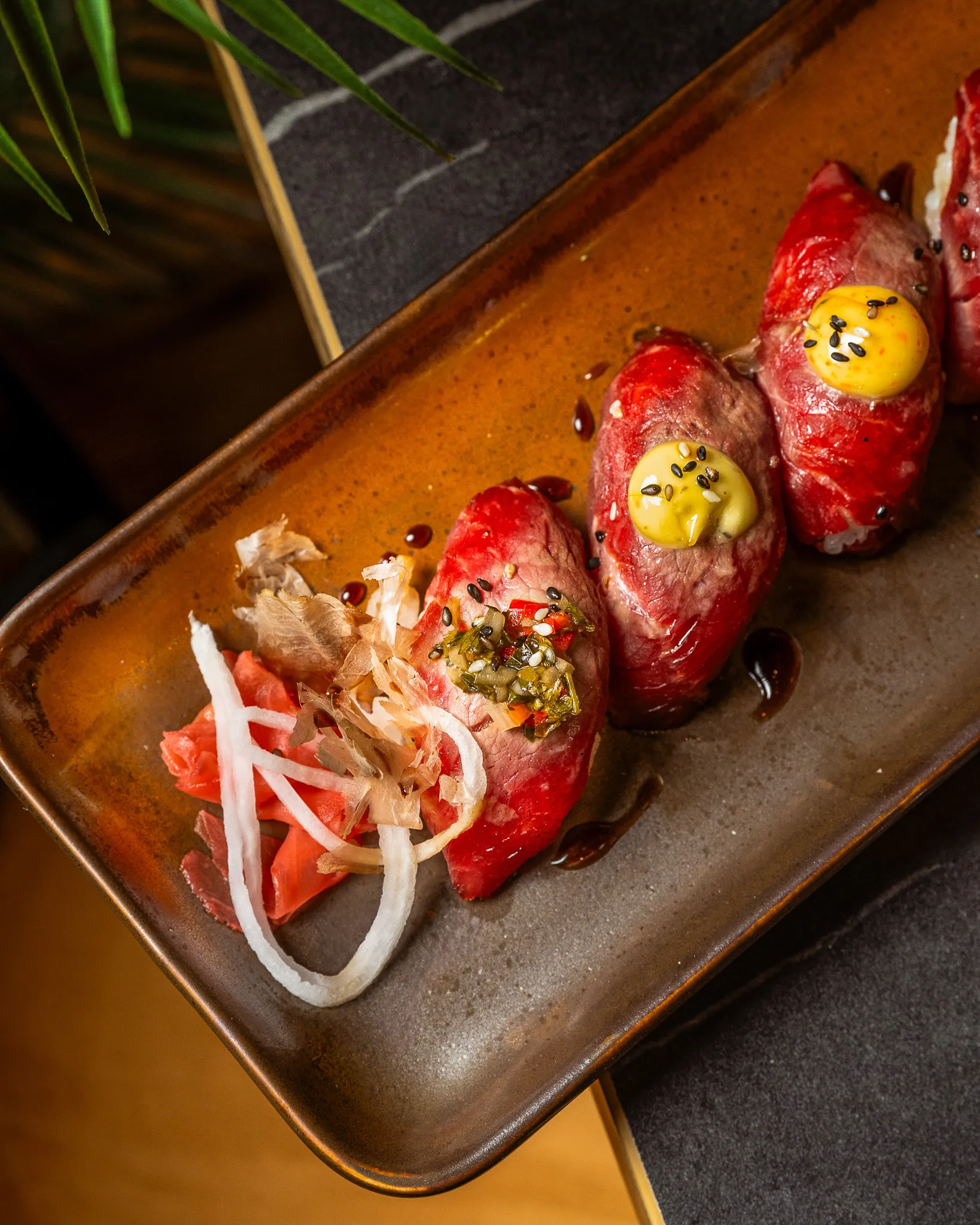 Steak Nigiri Sushi
