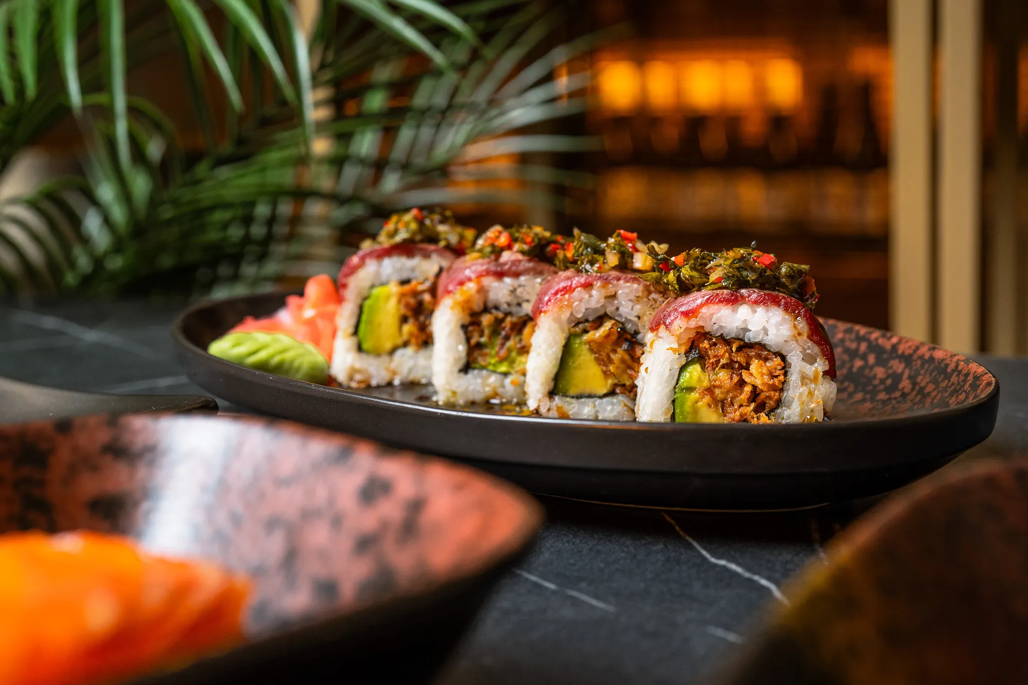 Fillet Fire Sushi Roll