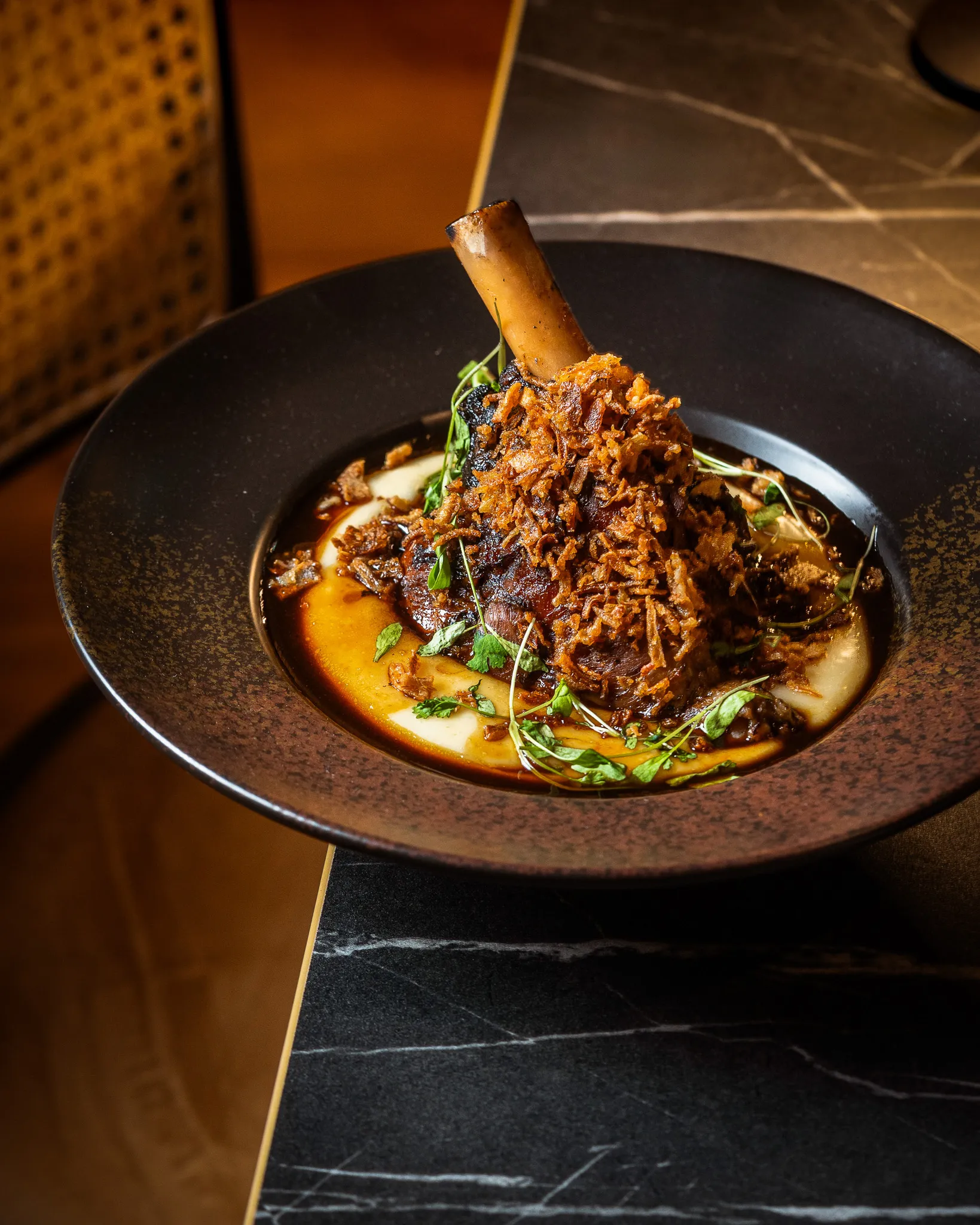 Slow-Cooked Lamb Shank