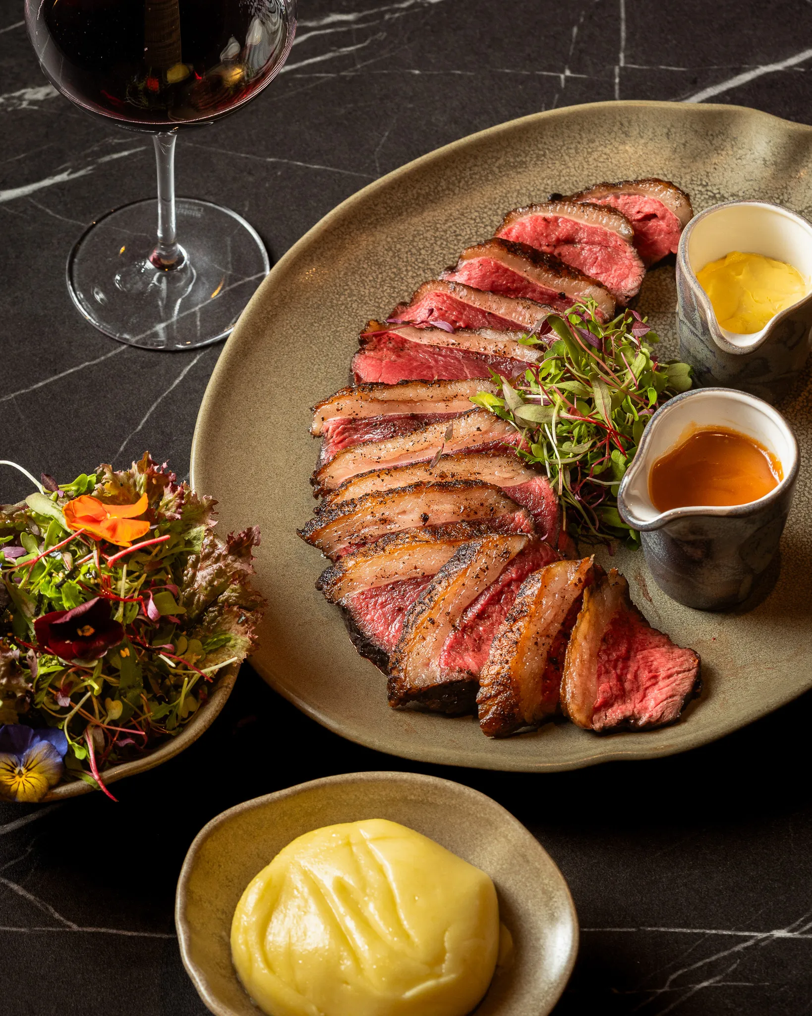 Sliced Wagyu F1 Picanha Steak