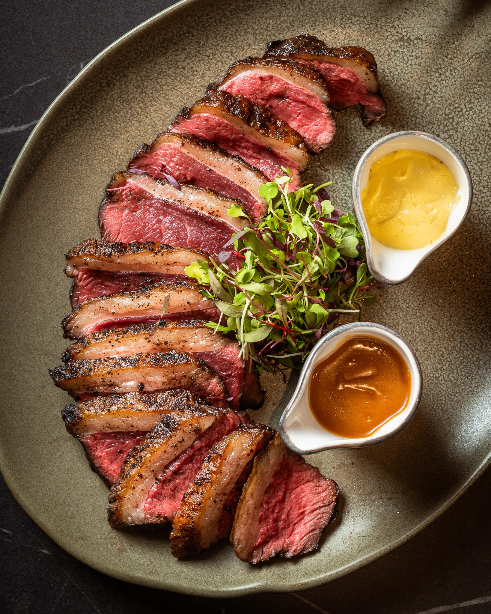 Sliced Wagyu F1 Picanha Steak
