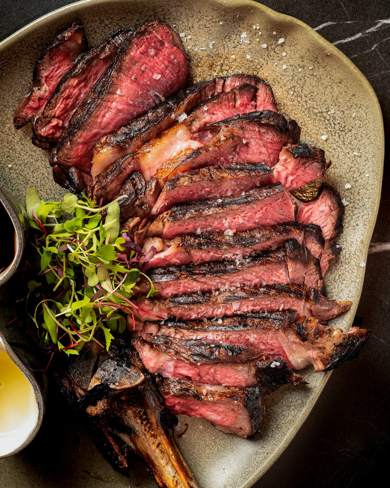 Carved Côte de Boeuf Ribeye Steak